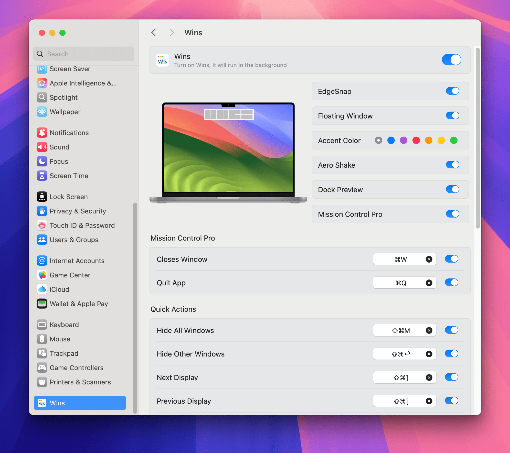 Wins System Level Integration